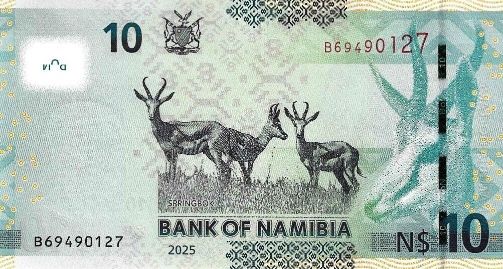 Namibia - 10 Dolares 2025 (# 16)
