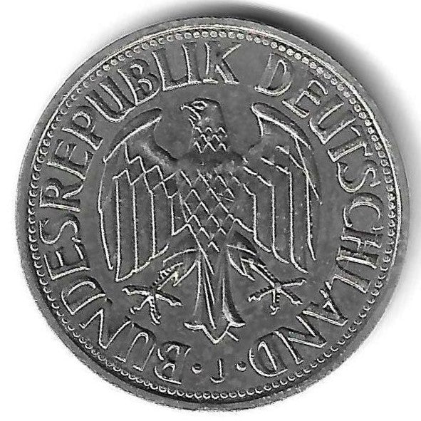 Alemanha - 1 Marco 1969 (J) (Km# 110)