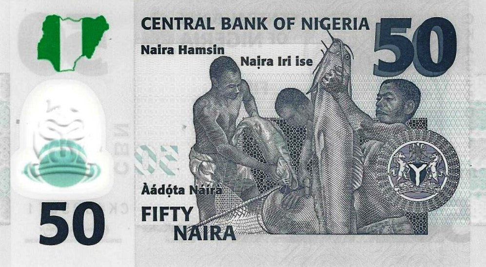 Nigéria - 50 Naira 2024 (# 40n)