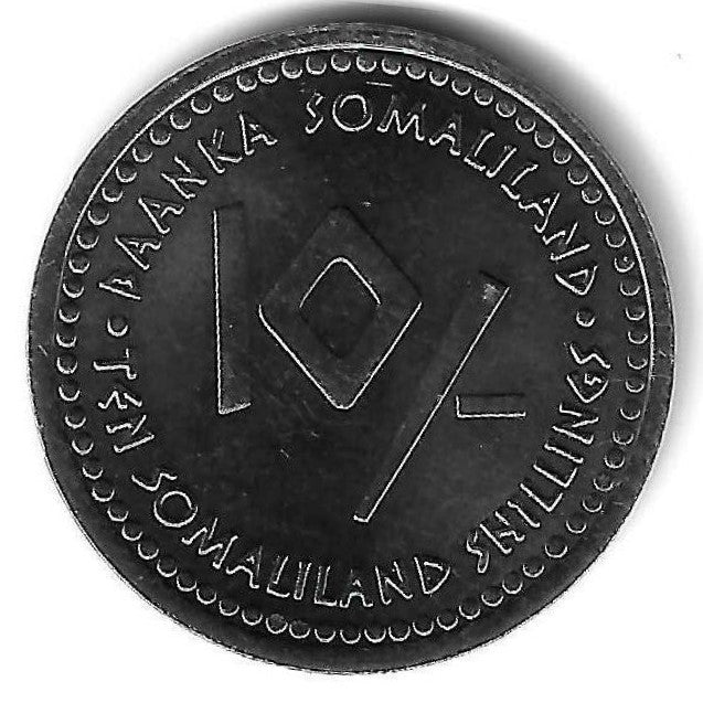 Somalilandia - 10 Shillings 2006 (Km# 17) Sagitario