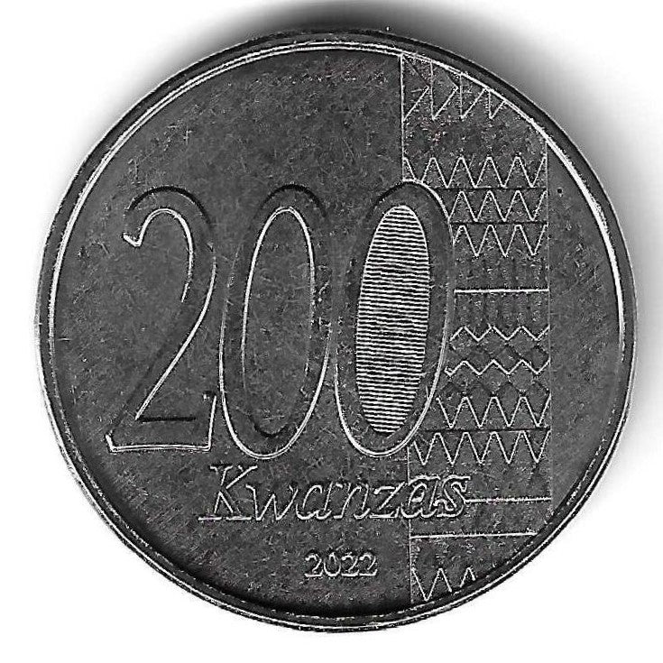 Angola - 200 Kwanzas 2022 (Km# 114) Paz