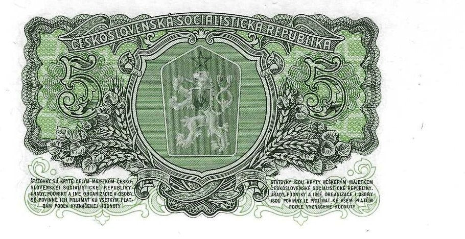 Checoslováquia - 5 Korun 1961 (# 82b)