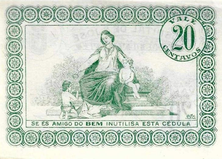 Portugal - 20 Centavos ND (# NL) Hospital S. Jose