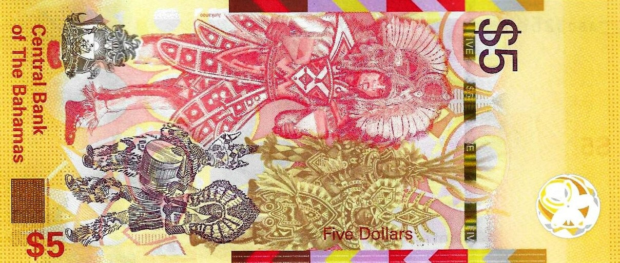 Bahamas - 5 Dolares 2020 (# 78a)