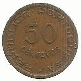 Moçambique - 50 Centavos 1957 (Km# 81)