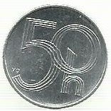 República Checa - 50 Haleru 1993 (Km# 3)