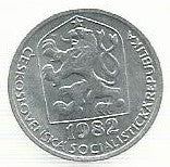 Checoslovaquia - 10 Haleru 1982 (Km# 80)