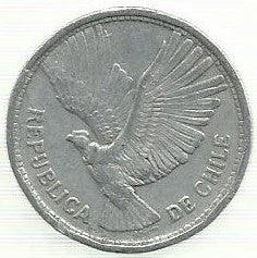 Chile - 10 Pesos 1956 (Km# 181)