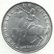 Chile - 5 Escudos 1972 (Km# 199a)