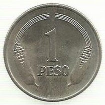 Colombia - 1 Peso 1978 (Km# 258.1)