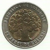 Colombia - 500 Pesos 2011 (Km# 286)