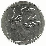 Africa Sul - 2 Rand 1990 (Km# 139)
