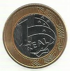 Brasil - 1 Real 2019 (Km# ..) 25 Anos Real