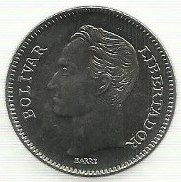 Venezuela - 5 Bolivares 1989 (Km# 53a)