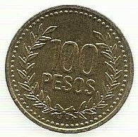 Colombia - 100 Pesos 1994 (Km# 285)