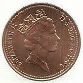 Inglaterra - 1 Penny 1994 (Km# 935a)