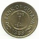 Guiana - 1 Centimo 1989 (Km# 31)