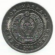 Uzebequistão - 200 Som 2018 (Km# 38)