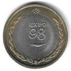 Portugal - 200$00 1998 (Km#706)    Expo98