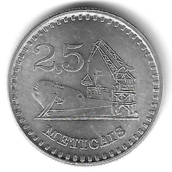 Moçambique - 2,50 Meticais 1980 (Km# 100)
