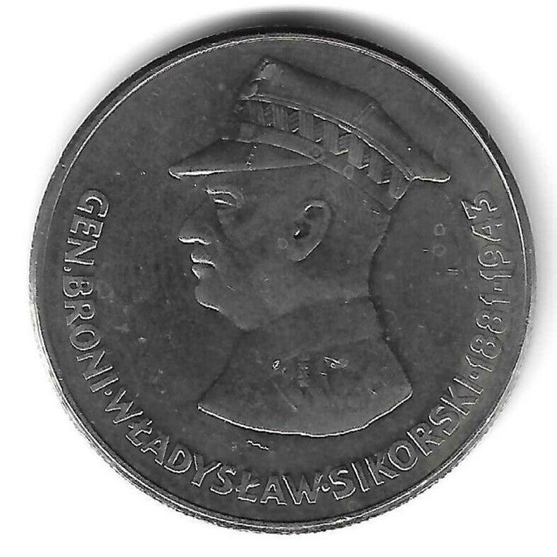 Polonia - 50 Zlotych 1981 (Km# 122) General Wladystaw Sikorki