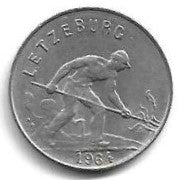 Luxemburgo - 1 Franco 1964 (Km# 46.3)