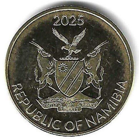 Namibia - 50 Centimos 2025 (Km# ..)