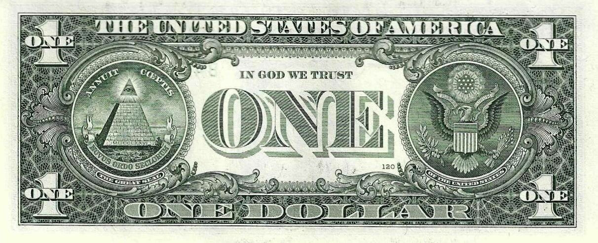 USA - 1 Dolar 2013 (# 537b) Nova Iorque