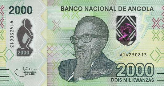Angola - 2000 Kwanzas 2020 (# 163)