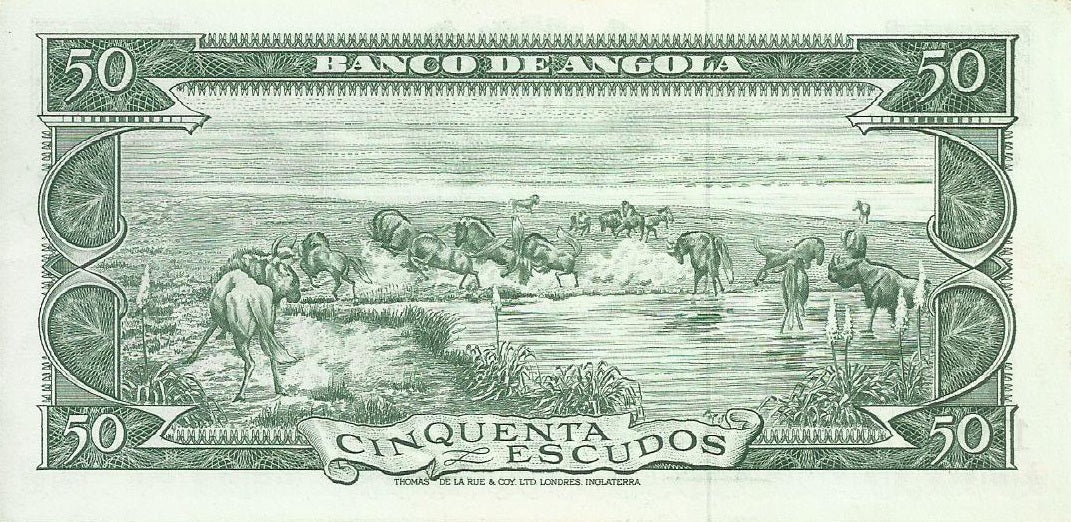 Angola - 50$00 1956 (# 88)