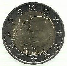 Luxemburgo - 2 Euro 2007 (Km# 95) Palácio Grande Ducal