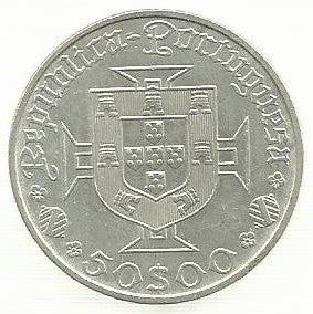 Portugal - 50$00 1969 (Km# 598) Vasco Gama