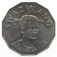 Suazilandia - 50 Centimos 2005 (Km# 52)