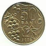 Moldavia - 50 Bani 2005 (Km# 10)