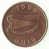Irlanda - 1 Penny 1996 (Km# 20)