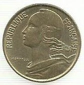 França - 5 Centimos 1984 (Km# 933)