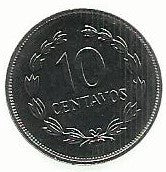 El Salvador - 10 Centavos 1987 (Km# 155)