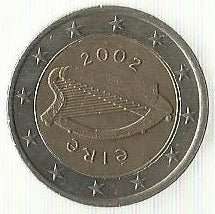 Irlanda - 2 Euro 2002 (Km# 39)