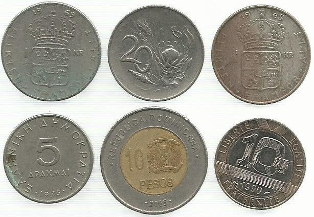 Moeda Estrangeira - Várias