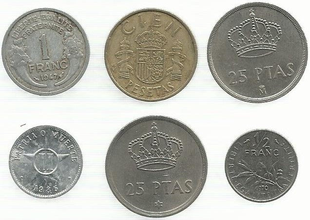 Moeda estrangeira - Várias