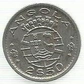 Angola - 2$50 1968 (Km# 77)