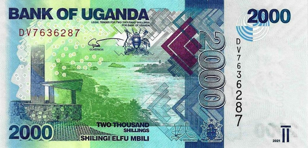 Uganda - 2000 Shillings 2021 (# 50f)