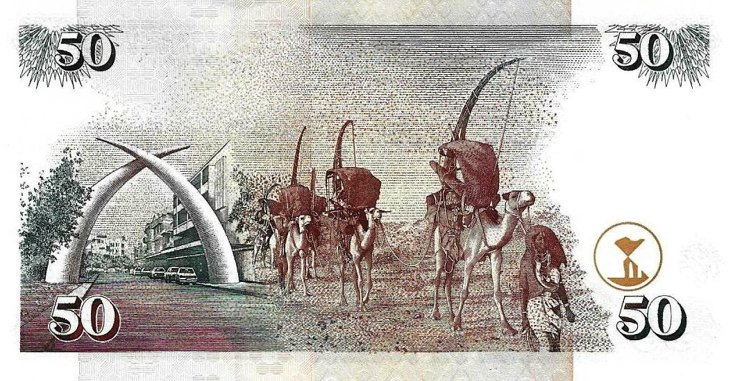 Quenia - 50 Shillings 2003 (#41a)