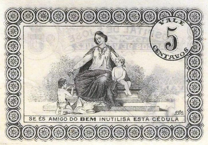 Portugal - 5 Centavos ND (# Nl) Hospital S. Jose