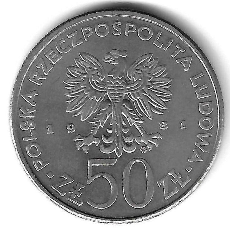 Polonia - 50 Zlotych 1981 (Km# 127) Fao