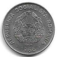 Roménia - 25 Bani 1966 (Km# 94)
