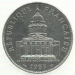 França - 100 Francos 1983 (Km# 951.1)