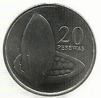 Gana - 20 Pesewas 2007 (Km# 40)