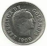 Colombia - 10 Centavos 1969 (Km# 236)