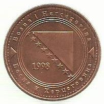 B. Herzegovina - 50 Fenniga 1998 (Km# 117)